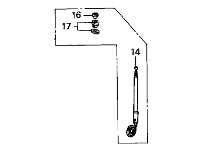 Acura 39177-SL0-305 Mast Set