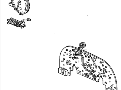 Acura 78130-SL0-A32 Tachometer & Odometer Print Panel