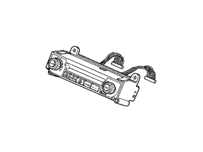 Acura 79650-SL0-L01ZA Illumination Assembly, Automatic Air Conditioner (Black)