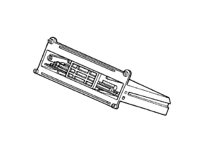 Acura 79610-SL0-A02 Automatic Air Conditioner Computer Assembly