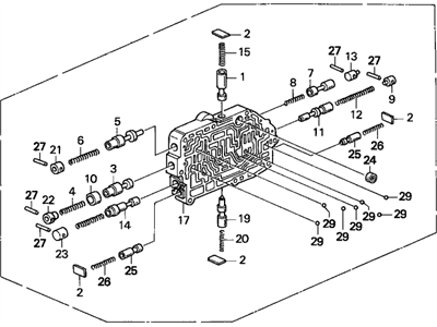 1998 Acura NSX Valve Body - 27700-PR9-010