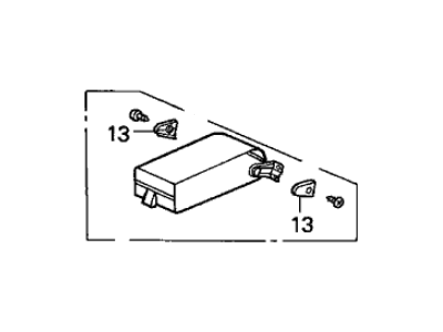 1994 Acura Legend Arm Rest - 82180-SP0-A02ZA