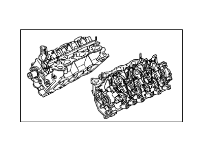 1995 Acura Legend Cylinder Head - 10003-PX9-A00