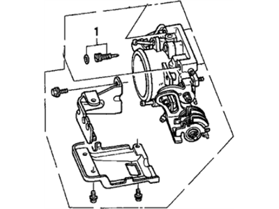 1994 Acura Legend Throttle Body - 16400-PX9-A11