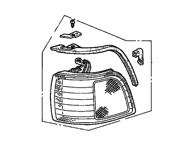 1995 Acura Legend Side Marker Light - 34351-SP0-A03