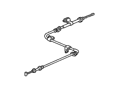 Acura 47520-SP0-013 Wire, Passenger Side Parking Brake