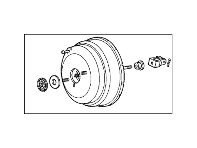 1993 Acura Legend Brake Booster - 46400-SP0-A02