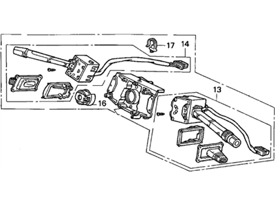 Acura 35250-SP0-A21 Switch Assembly, Combination
