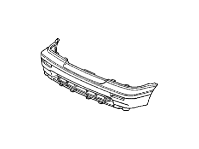 1991 Acura Legend Bumper - 71101-SP0-A10ZZ