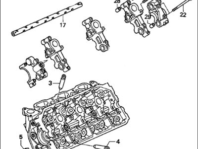 1993 Acura Legend Cylinder Head - 12100-PX9-000