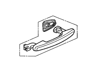 1994 Acura Legend Door Handle - 72188-SP0-A11YC