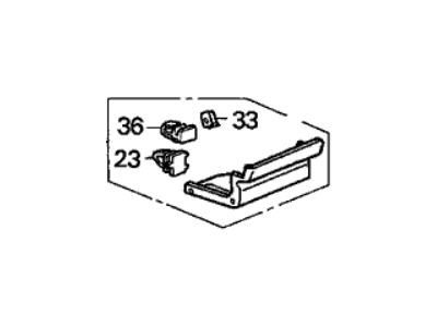 Acura 75840-SP0-003 Guard, Right Front Stone