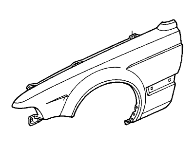 1995 Acura Legend Wheelhouse - 74151-SP0-000