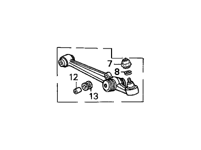 1994 Acura Legend Control Arm - 52350-SP0-003