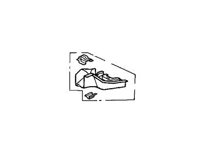 Acura Radiator Support - 60400-SP0-N00ZZ
