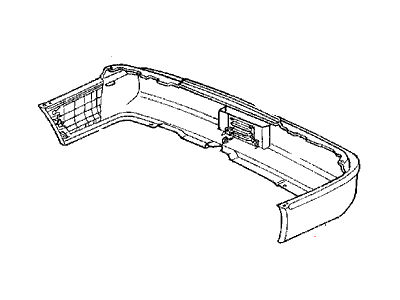 Acura 71126-SP0-000 Seal, Left Front Bumper