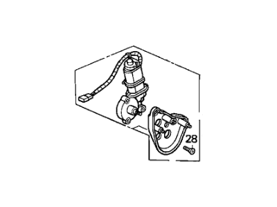 1995 Acura Legend Seat Motor - 81513-SP0-A21