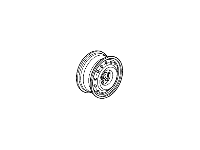 1991 Acura Legend Rims - 42700-SP0-951