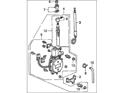 1994 Acura Legend Antenna - 39150-SP0-A05