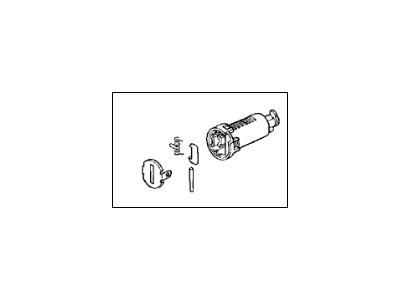 Acura 06748-SP0-305 Inner Group, Trunk Cylinder