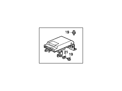 1991 Acura Legend Air Bag Control Module - 06772-SP0-A80