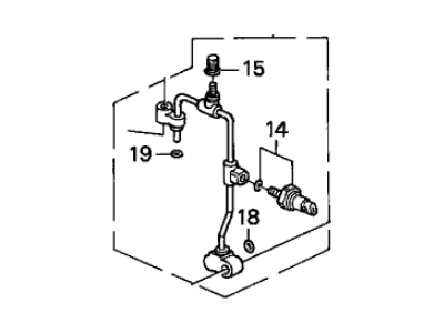 Acura 80331-SP0-033 Condenser Pipe