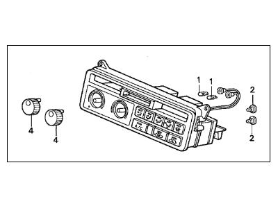 1995 Acura Legend A/C Switch - 79500-SP0-A01