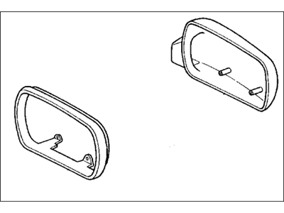 Acura Legend Mirror Cover - 76251-SP0-A01ZB