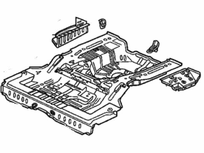 Acura Legend Floor Pan - 04655-SP0-300ZZ
