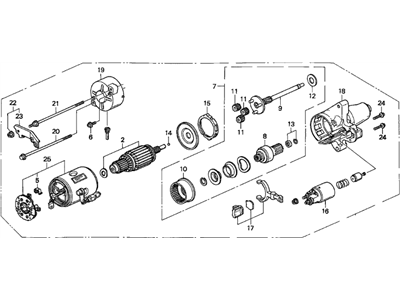 Acura 31214-PY3-004 Gear Assembly (Inner)