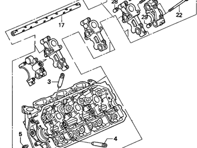 Acura 90002-PY3-000 Bolt, Flange (6X63)