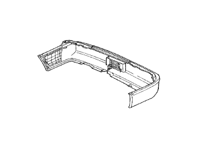 1993 Acura Legend Bumper - 71010-SP0-A00ZZ