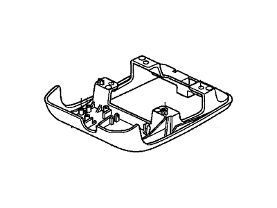 Acura 83251-SEP-A61ZB Console Bezel (Gray)