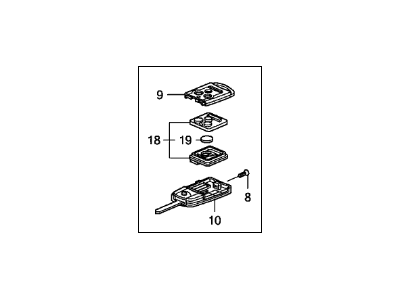 Acura 35111-SEP-306 Remote Transmitter