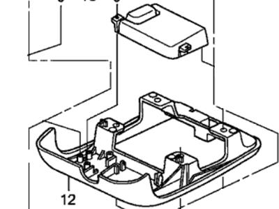 Acura 39770-SEP-A62ZB Hfi Control Unit (Gray)