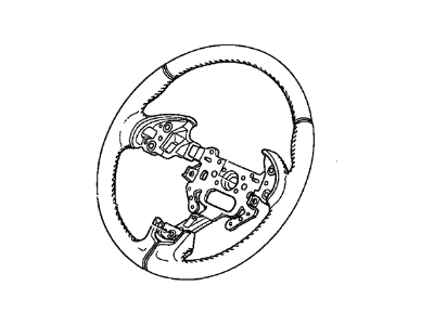 2008 Acura TL Steering Wheel - 78501-SEP-A01ZB