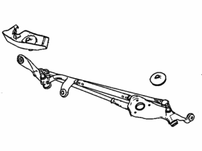 Acura MDX Wiper Pivot Assembly - 76530-TYA-A02