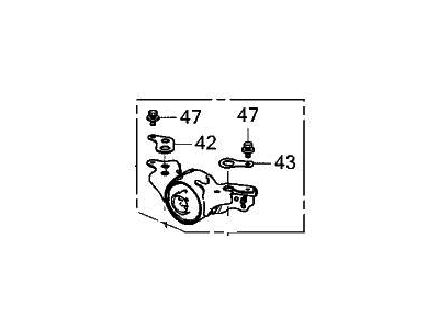 Acura Control Arm Bracket - 51396-TYA-A01