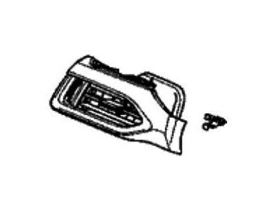 Acura 77630-TYA-A04ZA Outlet Assembly (Deep Black)