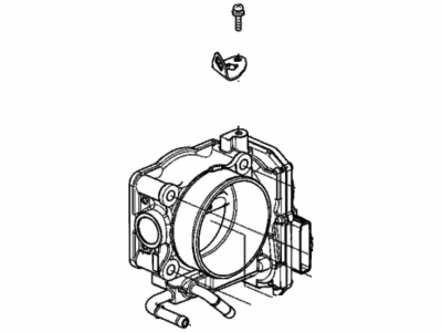 Acura MDX Throttle Body - 16400-5MR-A01