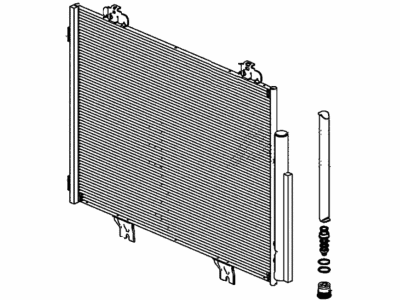 Acura MDX A/C Condenser - 80100-TYA-A11