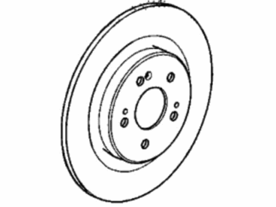 Acura Brake Disc - 42510-TYA-A01