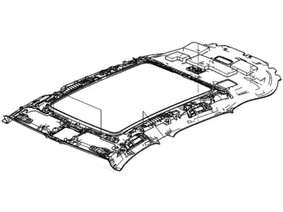Acura 83201-TYA-A21ZA Lining Component (Alluring Ecru)