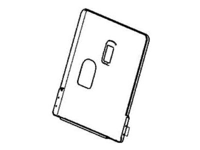 Acura 82129-TZ5-A01ZF Right Rear Cover (Deep Black)