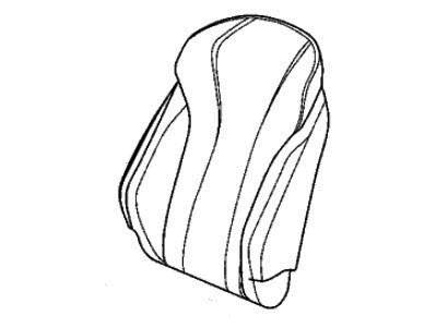 Acura 81121-TYA-A51ZA Seat Back Cover (Type Z)