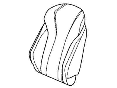 Acura 81521-TYA-A41ZA Seat Back Cover (Alluring Ecru)