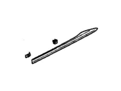 Acura MDX Door Moldings - 72812-TYA-A11