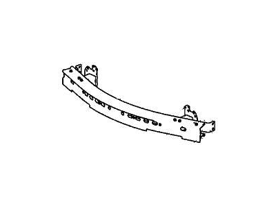 Acura 71130-TYA-A00 Beam Component, Front Bumper