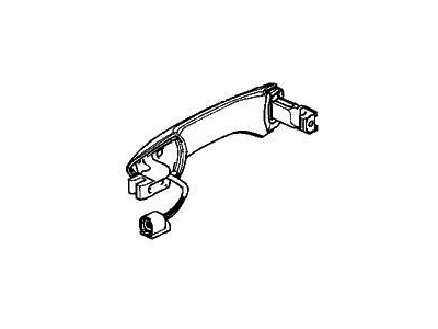2022 Acura RDX Door Handle - 72641-TJB-A71ZS