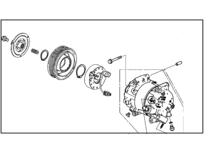 Acura A/C Compressor - 38810-61A-A01